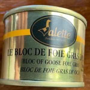 Le bloc de foie gras de canard du Sud -Ouest   100 gr