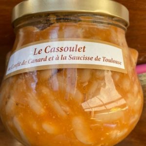 Le Cassoulet au confit de canard et à la saucisse de Toulouse