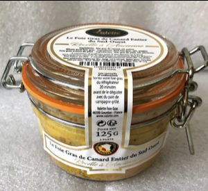 Le foie gras de canard entier du Périgord, recette à l’Ancienne –  125  gr.