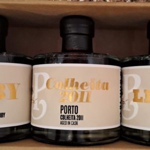 3 petits porto de 20 cl  « spécial réserve RUBY  –  COLHEITA 2011   LBV 2017 Late bottled Vintage