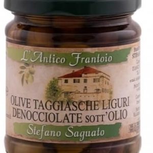 Olives Taggiasca  dans l’huile d’olive