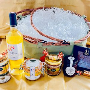 Panier toile    » marche gourmande « 