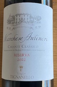 Marchese Anbinori    Réserve 2022  75 cl