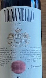 Tignanello 2022   75 cl