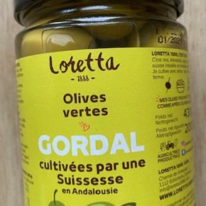Olives vertes de Loretta   430 gr.