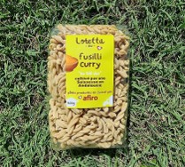 Fusilli Curry  au blé dur  Bio 500 gr.