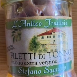 Filet de thon à l’huile d’olive extra vierge  200 gr.  de  Stefano Saguato Diano S. Pietro