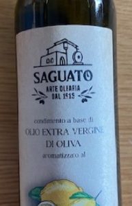 Huile  extra vierge aromatisé au citron de 250 ml de Saguato Diano S. Pietro