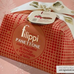 Panettone aux fraises des bois chocolat au lait    1 kg