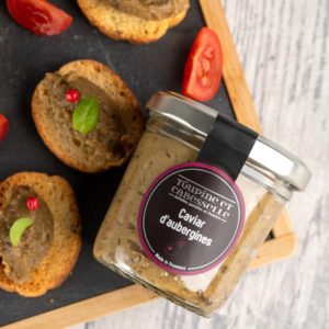 Caviar d&rsquo;aubergine    bocal de 90 gr.